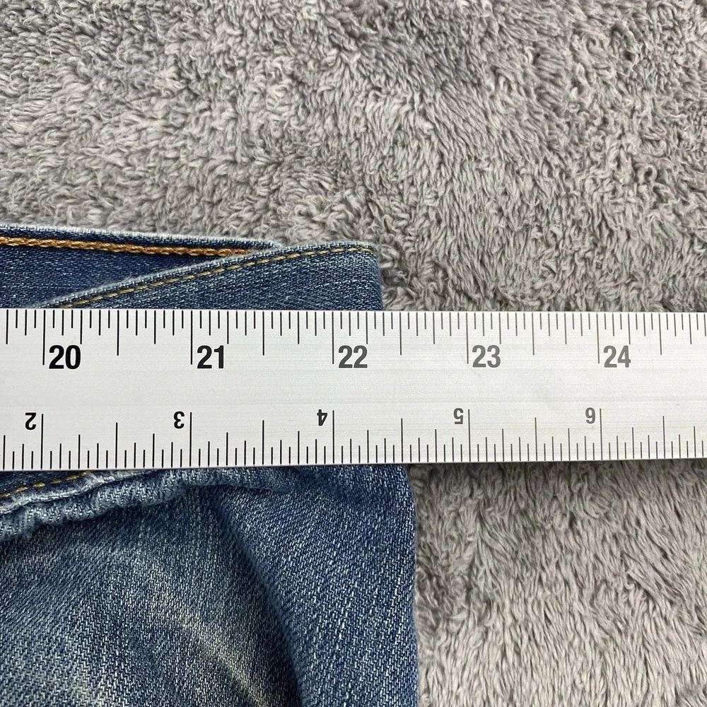 Levis 559 Relaxed Straight Jeans Mens 46x32‎ Blue Medium Wash High Rise